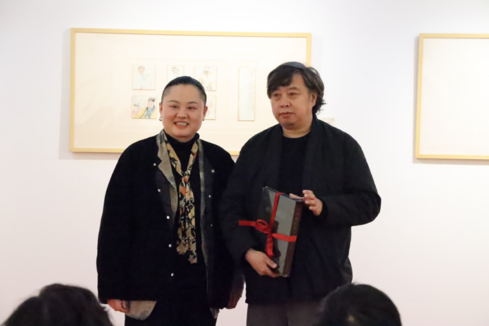 “湖山胜处——浙江画院画师、学员写生作品展”吴山明美术馆开幕