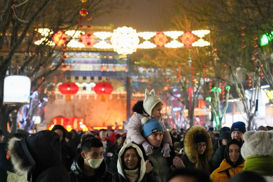 Celebrating Spring Festival along Beijing's Central Axis